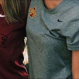 Grey Iowa state Nike shirt